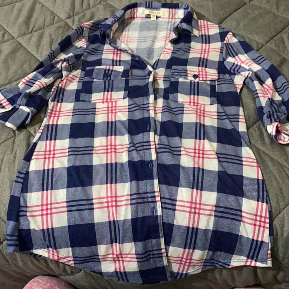 Womens plaid shirt